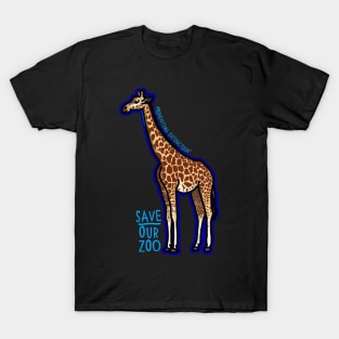 Day 10- Cartoon Rothschild Giraffe T-Shirt